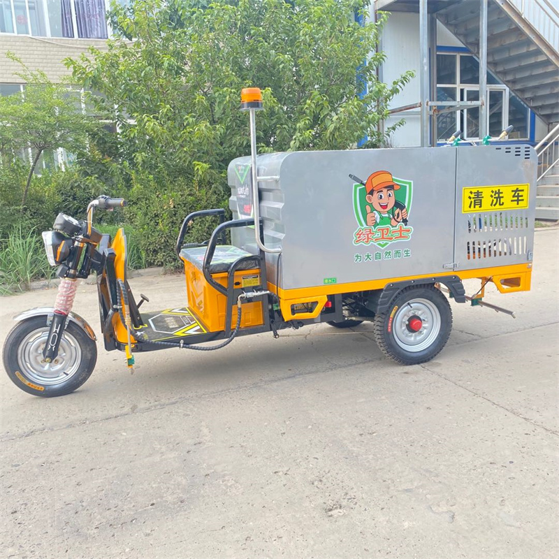 呼伦贝尔电动高压冲洗车CX700A（不锈钢箱体）