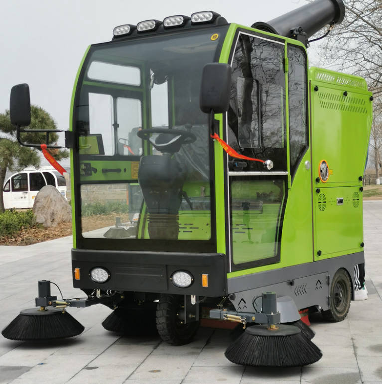 呼伦贝尔道路清洁广泛应用电动环卫清扫车
