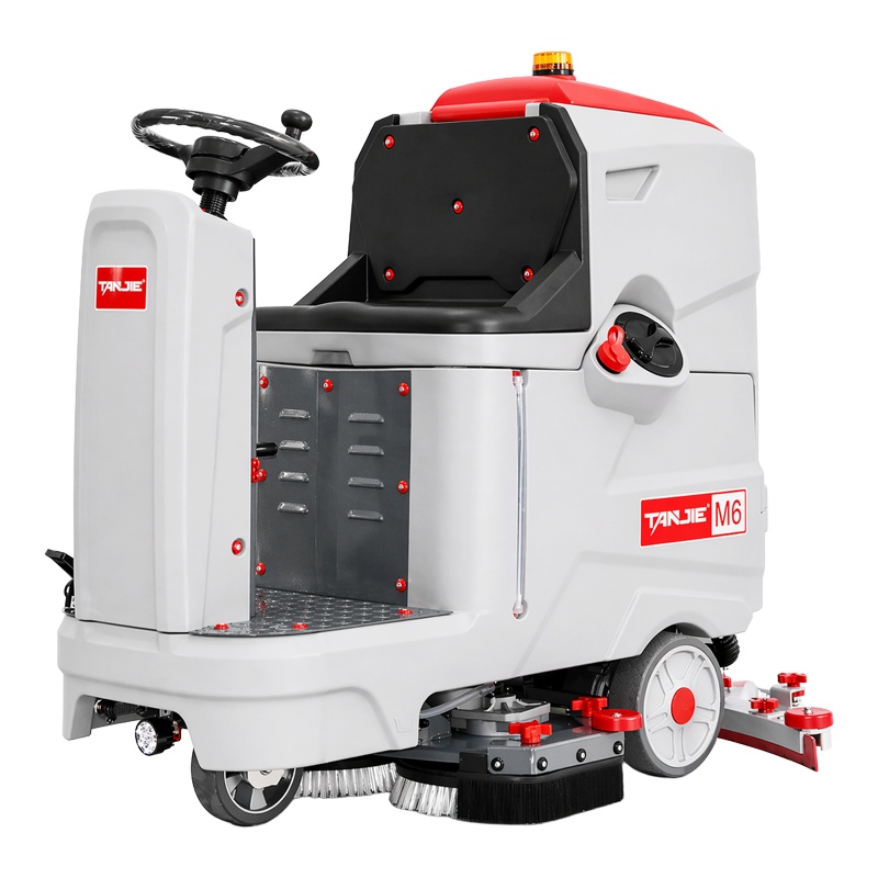 呼伦贝尔坦洁驾驶式洗地机M6【双刷】